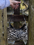 Zebra Hair on Hide
