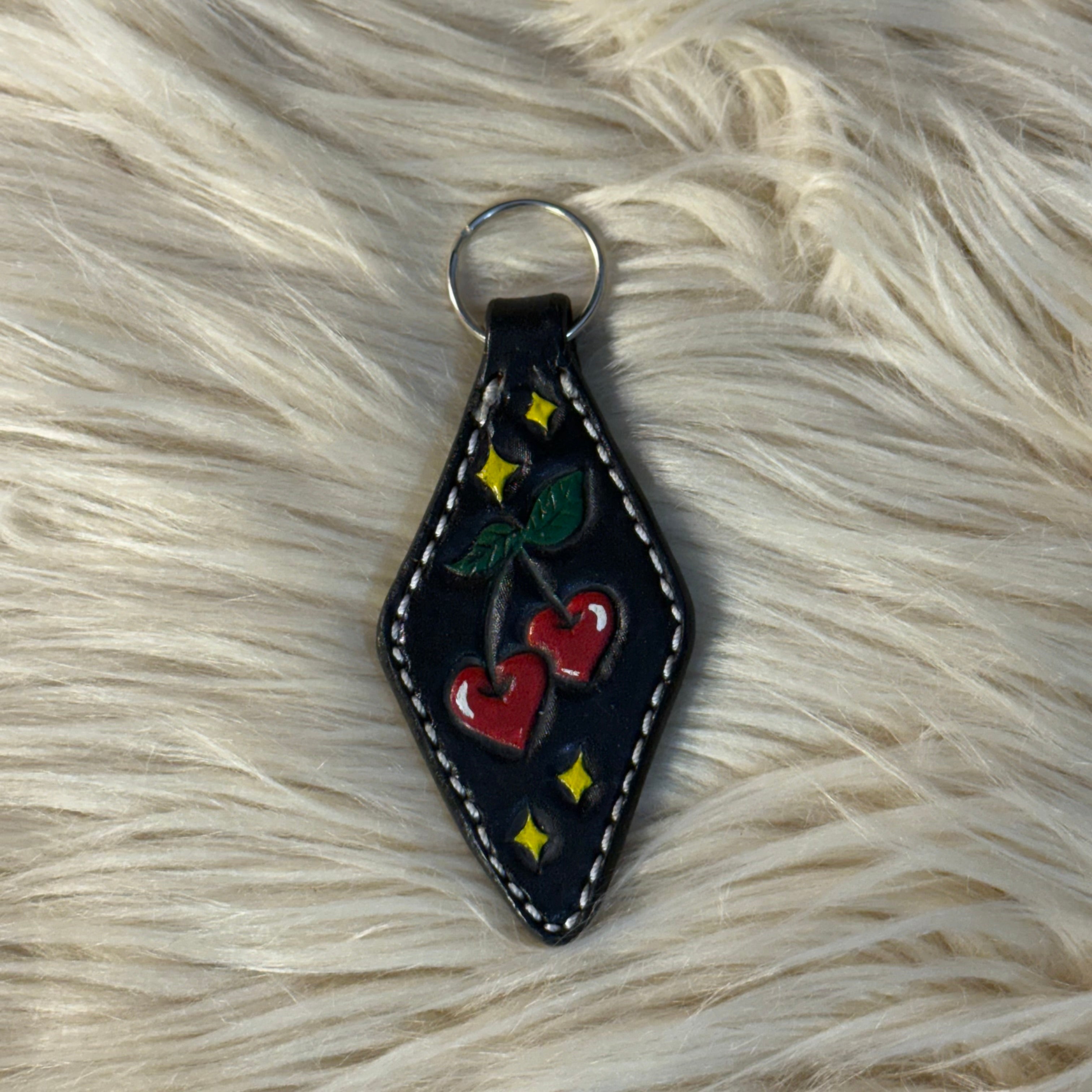 Cherry Keychain