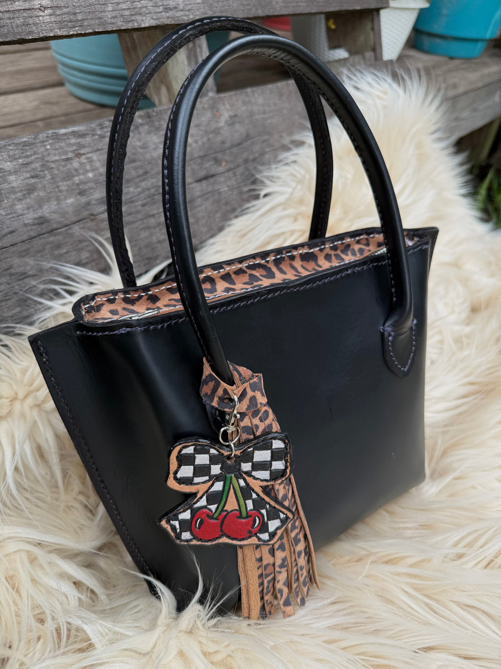 Cheetah Mini Tote