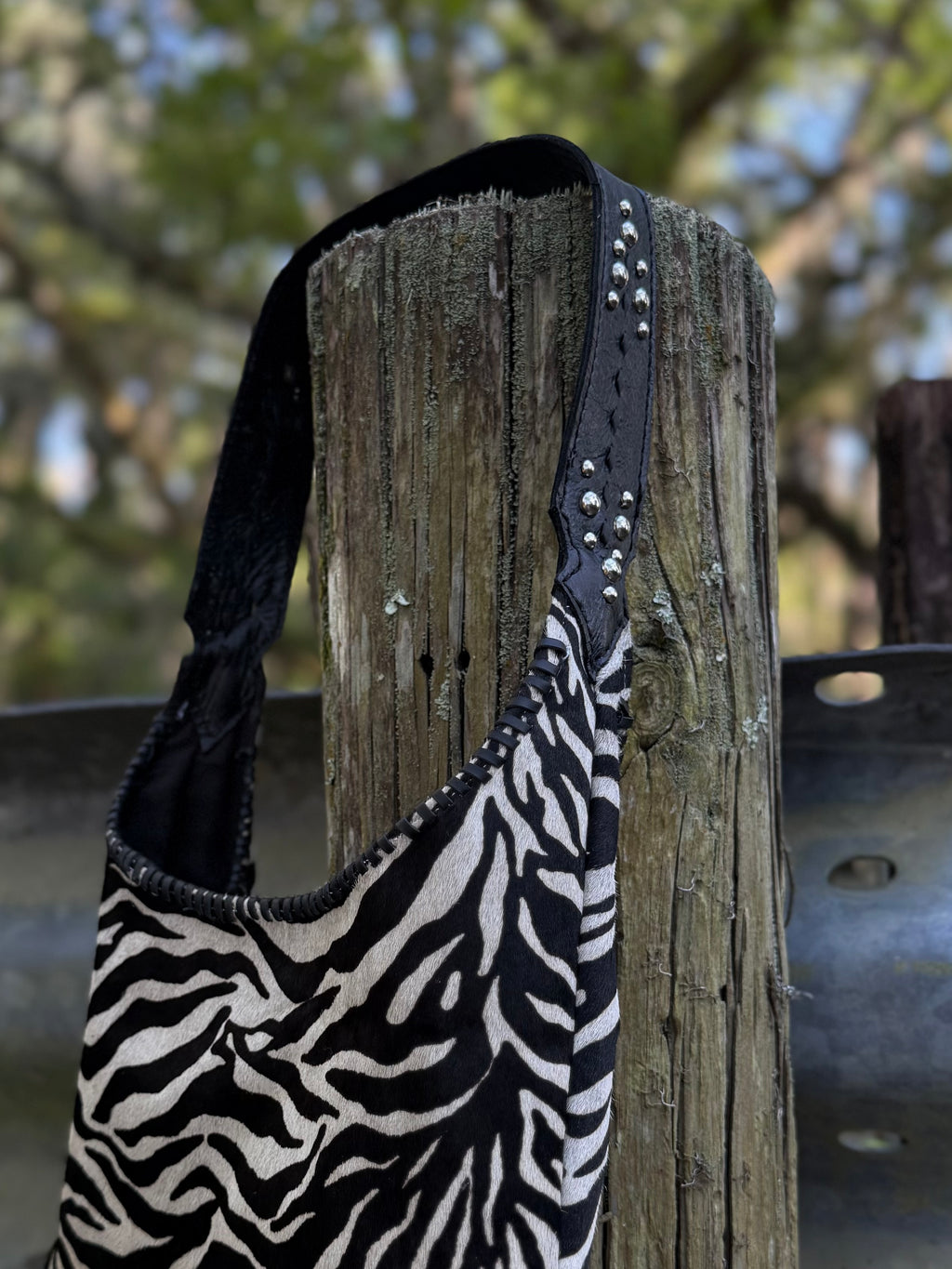 Zebra Hair on Hide