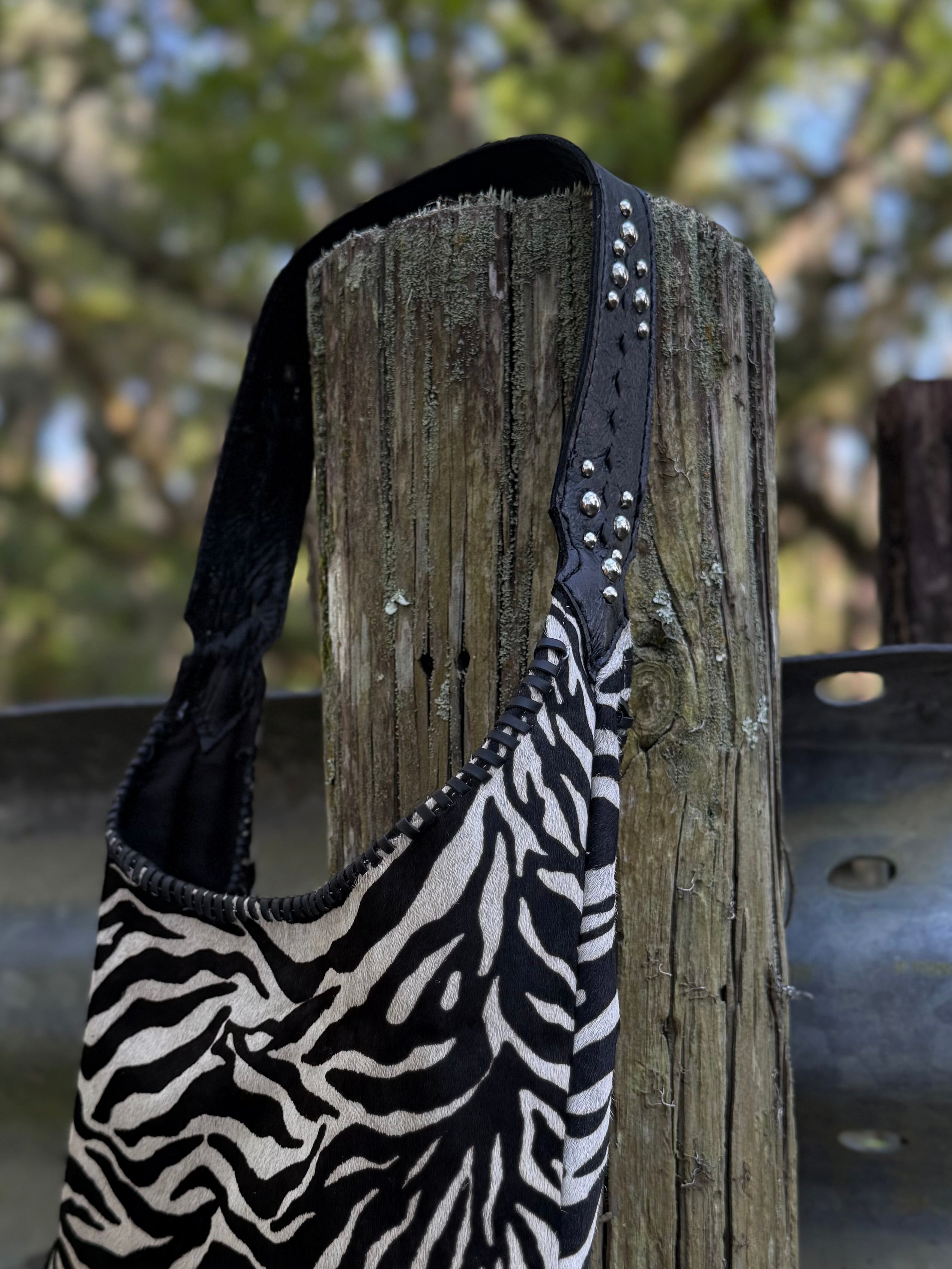 Zebra Hair on Hide