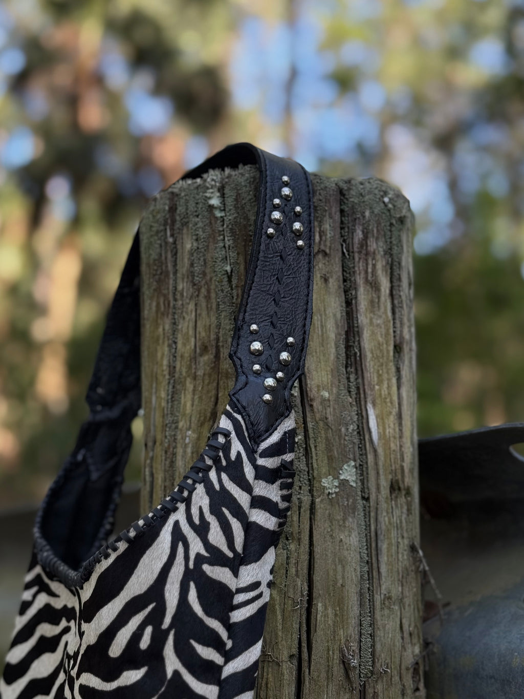 Zebra Hair on Hide