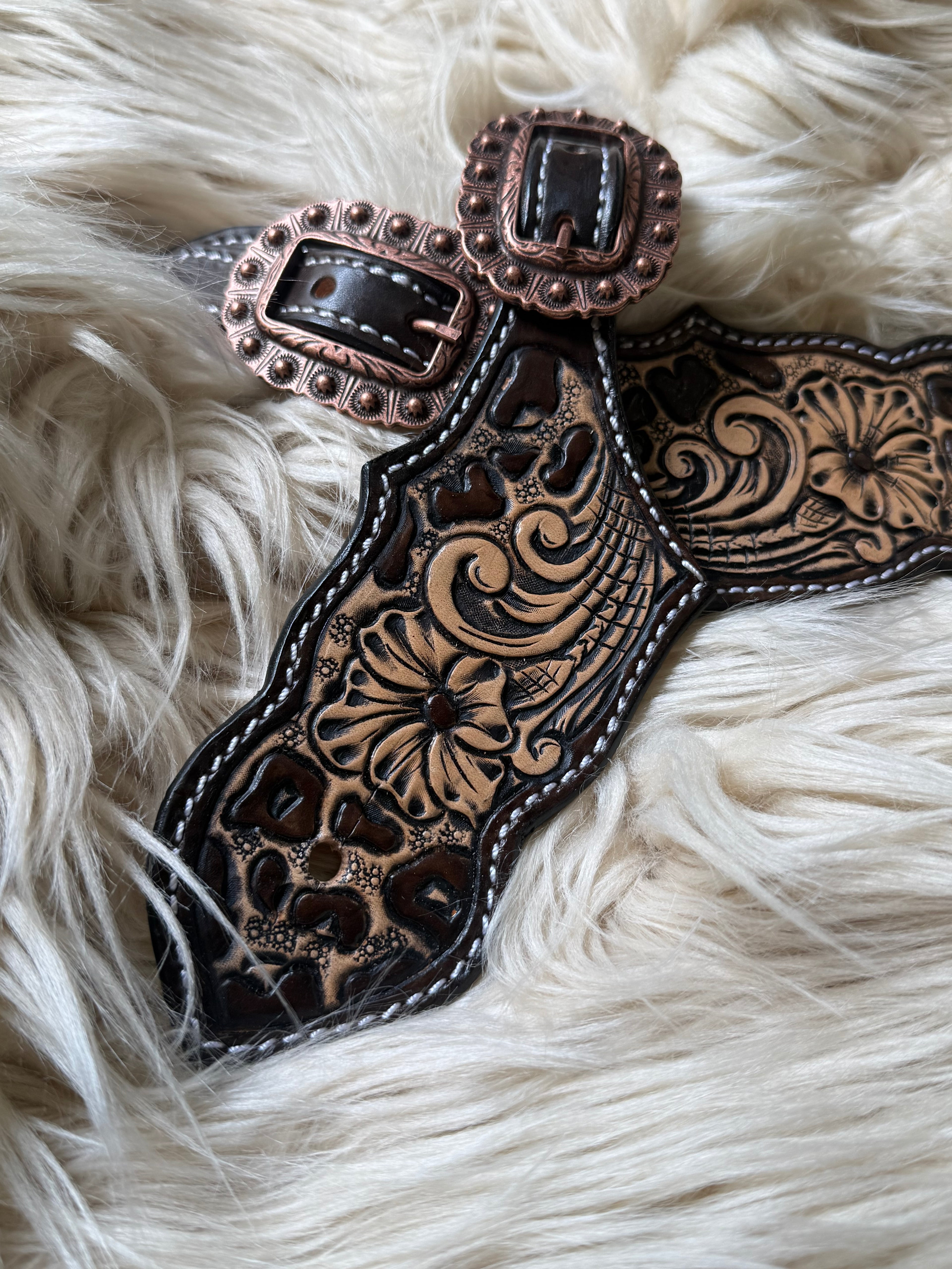 Cheetah Bloom Straps