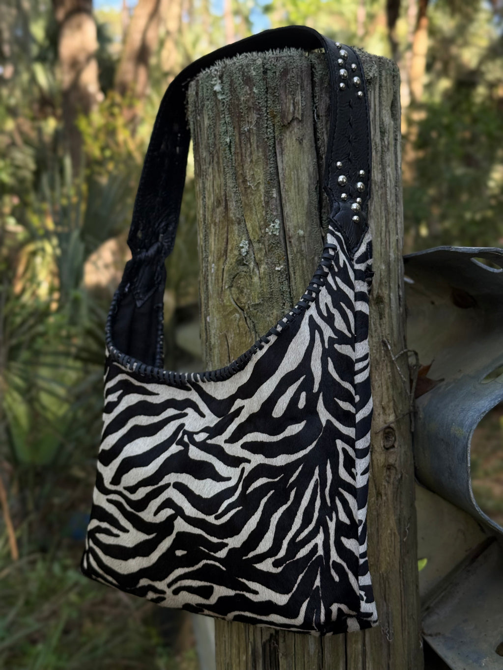 Zebra Hair on Hide