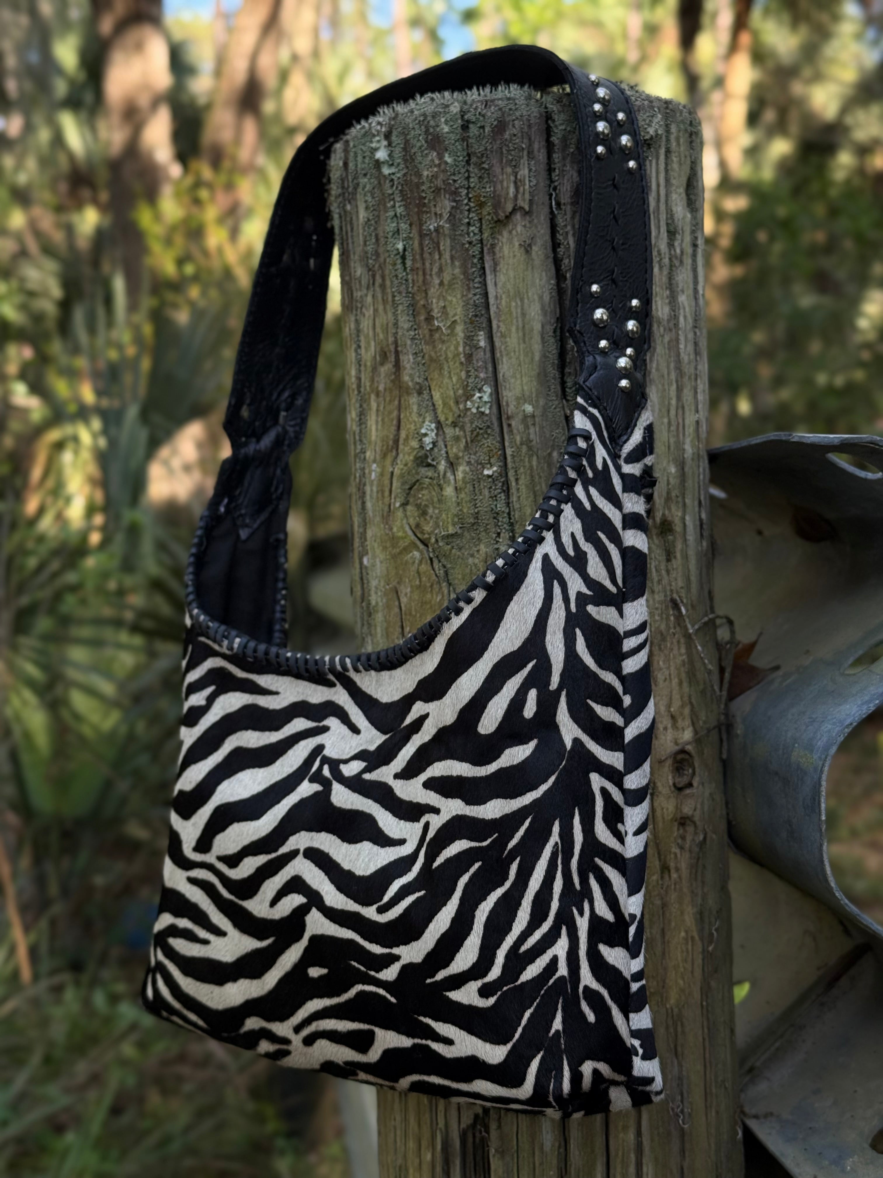 Zebra Hair on Hide
