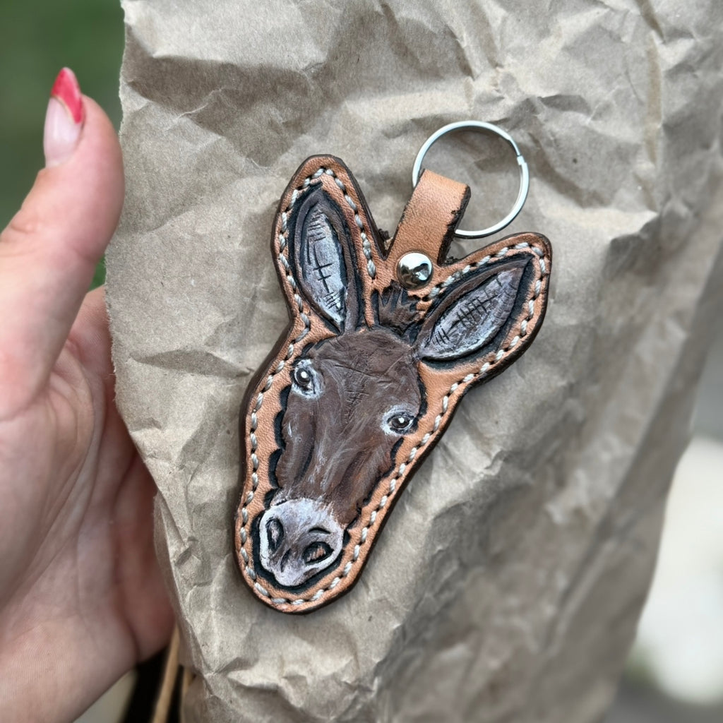 Hand Painted Pet Keychain